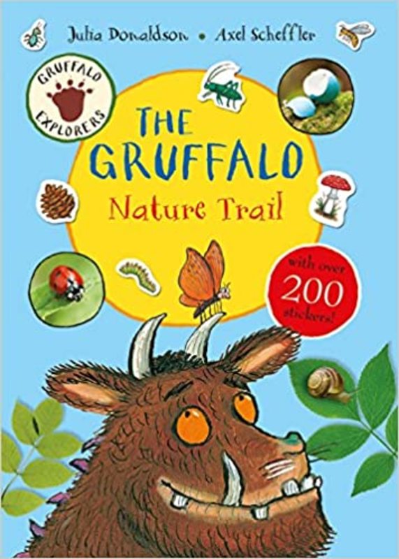 Book cover for "The Gruffalo Nature Trail" by Julia Donaldson