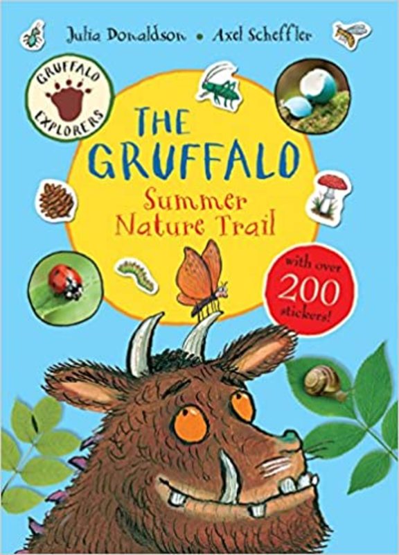 Book cover for "The Gruffalo Summer Nature Trail" by Julia Donaldson
