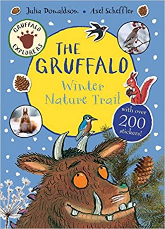 Book cover for "The Gruffalo Winter Nature Trail" by Julia Donaldson