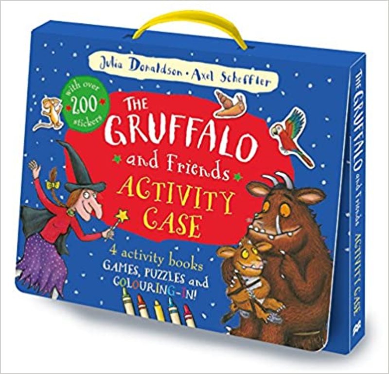 Book cover for "The Gruffalo and Friends Activity Case" by Julia Donaldson