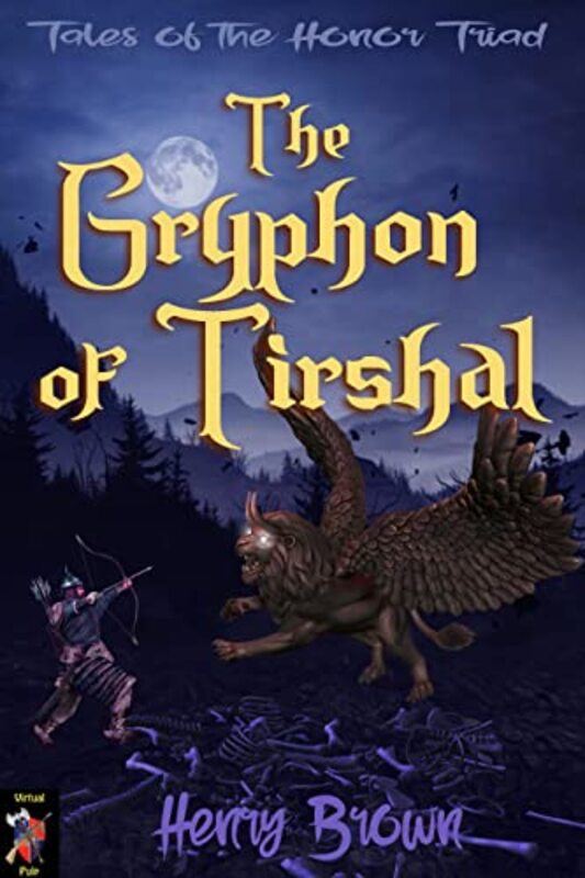 Book cover for "The Gryphon of Tirshal" by Henry Brown