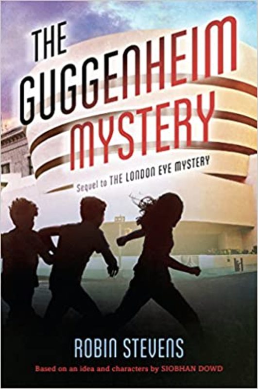 Book cover for "The Guggenheim Mystery" by Robin Stevens
