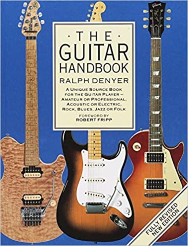 Book cover for "The Guitar Handbook" by Ralph Denyer