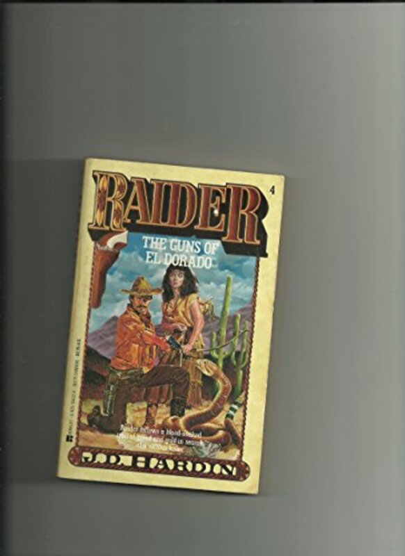 Book cover for "The Guns of El Dorado" by JD Hardin