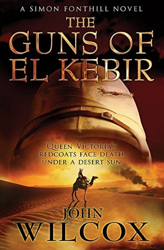 Book cover for "The Guns of El Kebir" by John Wilcox