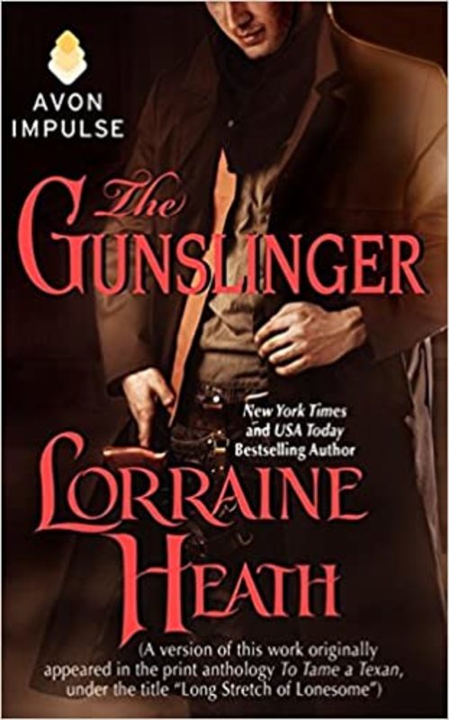 Book cover for "The Gunslinger" by Lorraine Heath