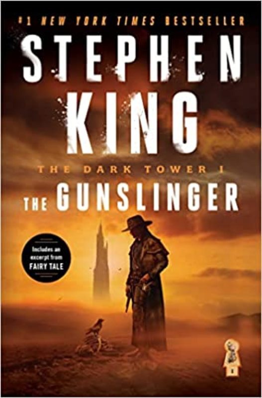 Book cover for "The Gunslinger" by Stephen King