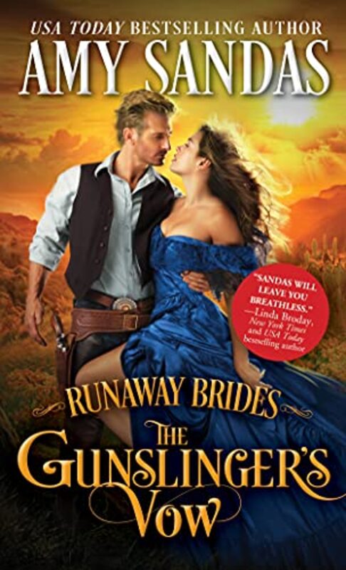 Book cover for "The Gunslinger's Vow" by Amy Sandas