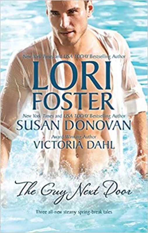 Book cover for "The Guy Next Door" by Lori Foster