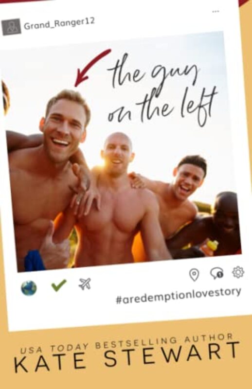 Book cover for "The Guy on the Left" by Kate Stewart
