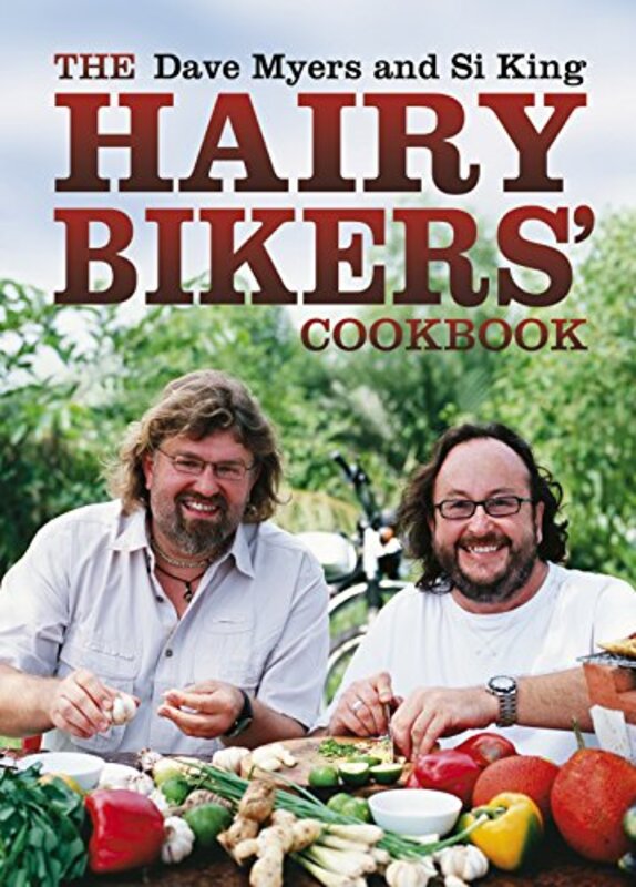 Book cover for "The Hairy Bikers Cookbook" by Dave Myers