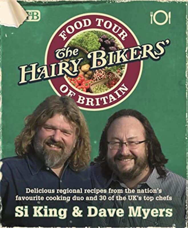 Book cover for "The Hairy Bikers' Food Tour Of Britain" by Dave Myers