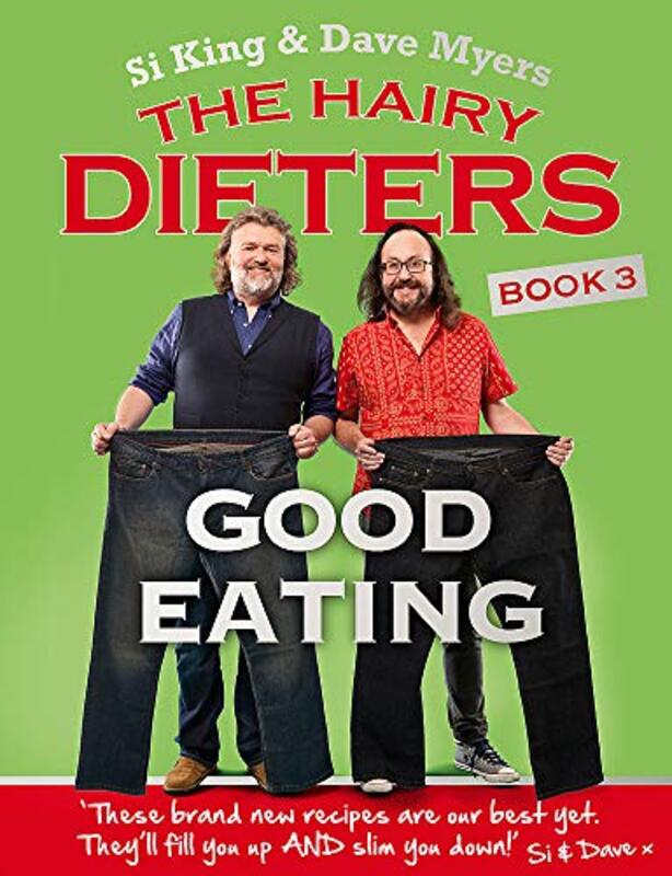 Book cover for "The Hairy Dieters: Good Eating" by Dave Myers