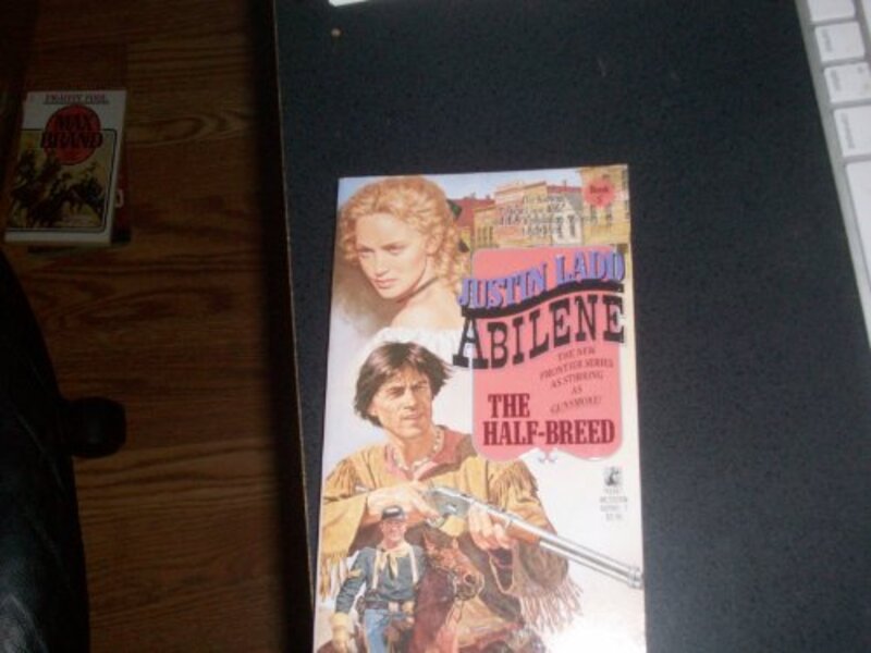 Book cover for "The Half-Breed" by James Reasoner