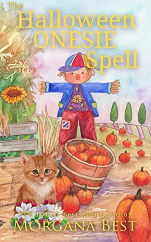 Book cover for "The Halloween Onesie Spell" by Morgana Best
