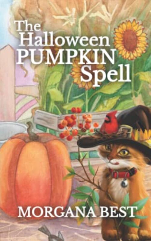 Book cover for "The Halloween Pumpkin Spell" by Morgana Best