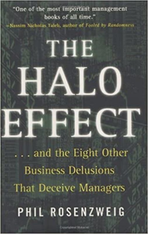 Book cover for "The Halo Effect" by Phil Rosenzweig