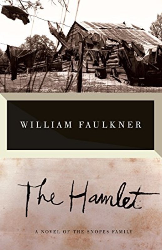 Book cover for "The Hamlet" by William Faulkner