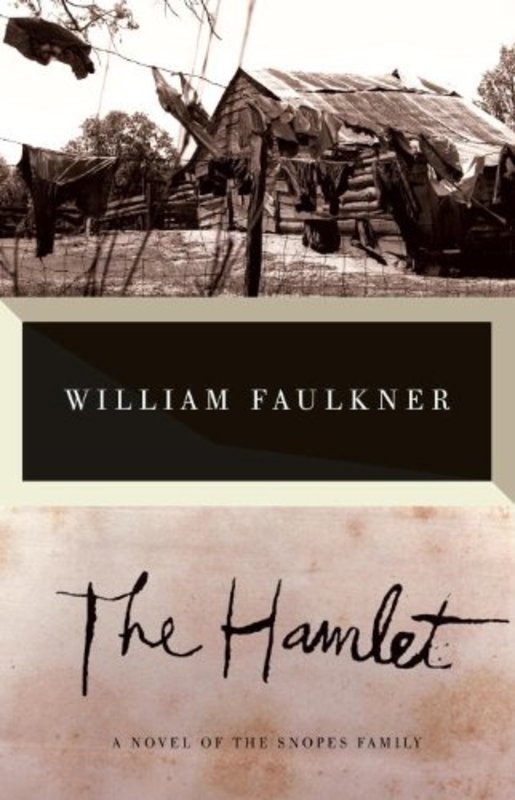 Book cover for "The Hamlet" by William Faulkner