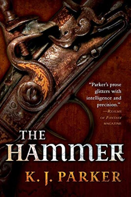 Book cover for "The Hammer" by Tom Holt