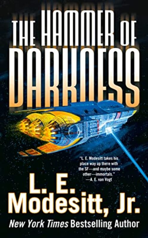 Book cover for "The Hammer of Darkness" by LE Modesitt Jr