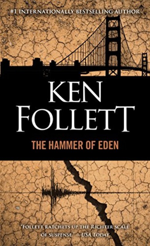 Book cover for "The Hammer of Eden" by Ken Follett