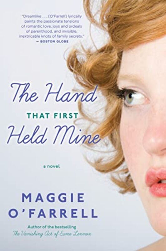 Book cover for "The Hand That First Held Mine" by Maggie O'Farrell