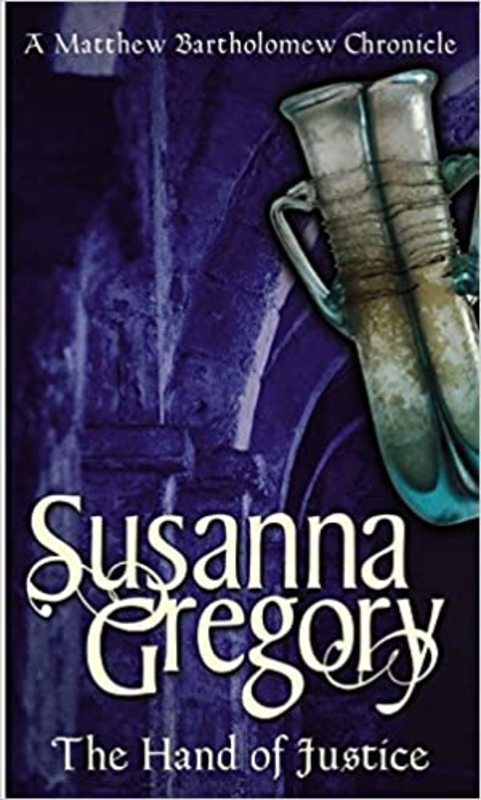 Book cover for "The Hand of Justice" by Susanna Gregory