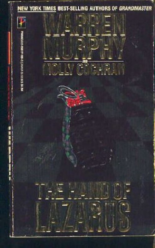 Book cover for "The Hand of Lazarus" by Warren Murphy