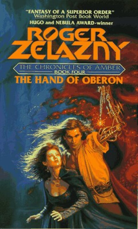 Book cover for "The Hand of Oberon" by Roger Zelazny
