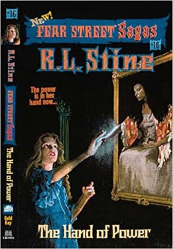 Book cover for "The Hand of Power" by R.L. Stine
