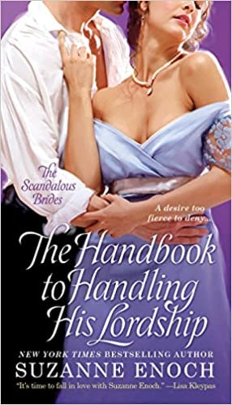 Book cover for "The Handbook to Handling His Lordship" by Suzanne Enoch