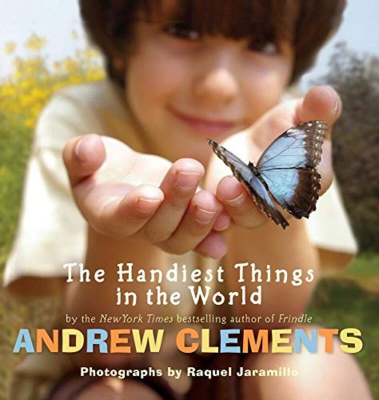 Book cover for "The Handiest Things in the World" by Andrew Clements