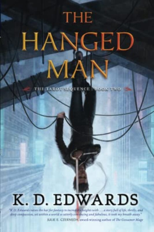 Book cover for "The Hanged Man" by KD Edwards