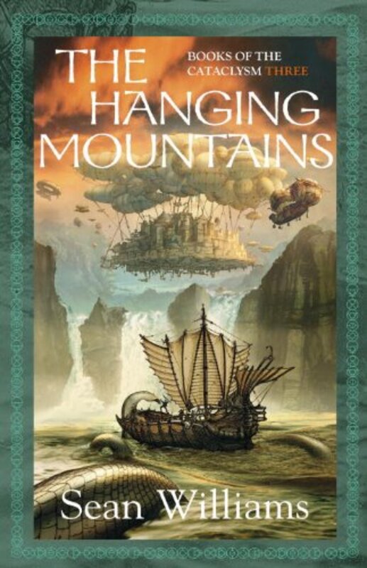 Book cover for "The Hanging Mountains" by Sean Williams