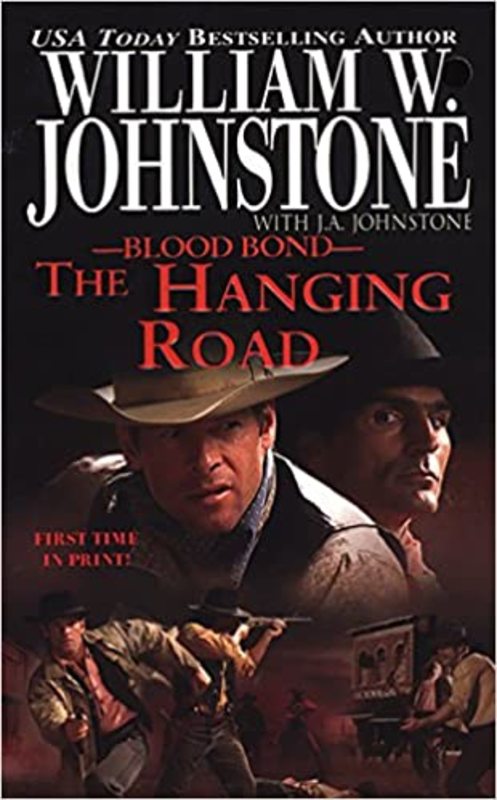 Book cover for "The Hanging Road" by J A Johnstone