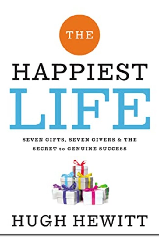 Book cover for "The Happiest Life"