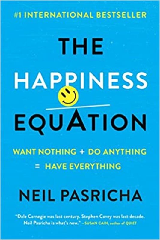 Book cover for "The Happiness Equation" by Neil Pasricha