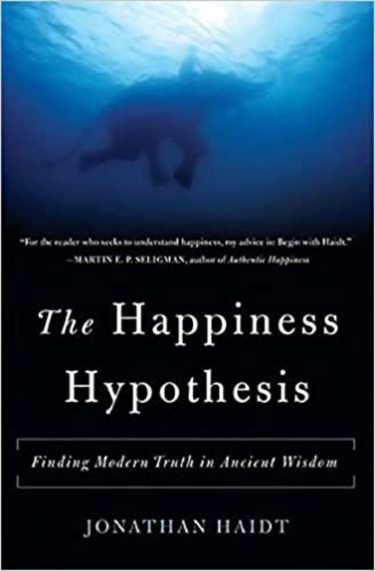 Book cover for "The Happiness Hypothesis" by Jonathan Haidt