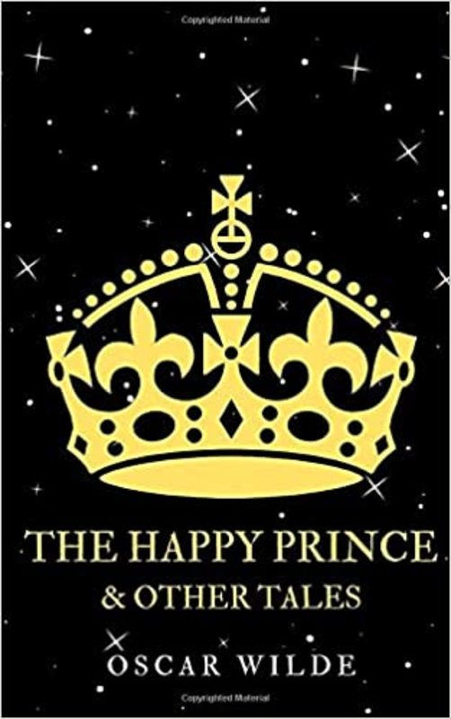 Book cover for "The Happy Prince" by Oscar Wilde