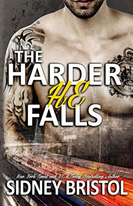 Book cover for "The Harder He Falls" by Sidney Bristol