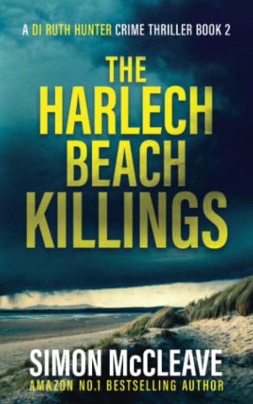 Book cover for "The Harlech Beach Killings" by Simon McCleave