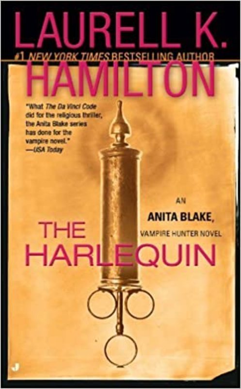 Book cover for "The Harlequin"