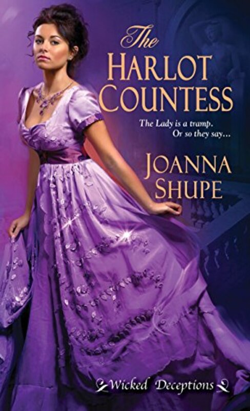 Book cover for "The Harlot Countess" by Joanna Shupe