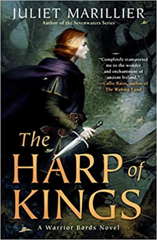 Book cover for "The Harp of Kings" by Juliet Marillier