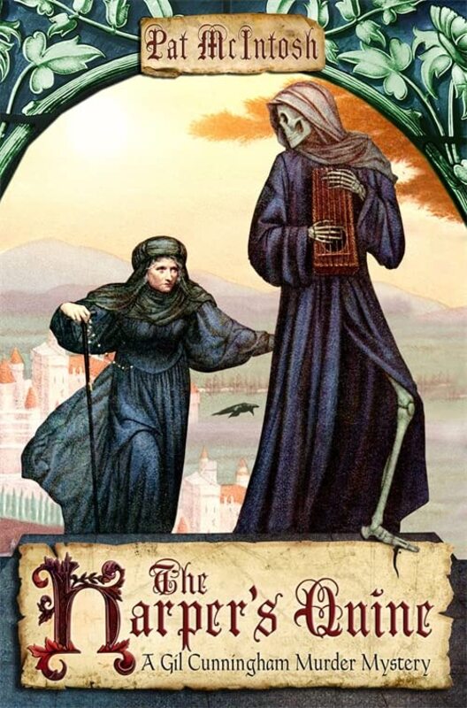Book cover for "The Harper's Quine" by Pat McIntosh