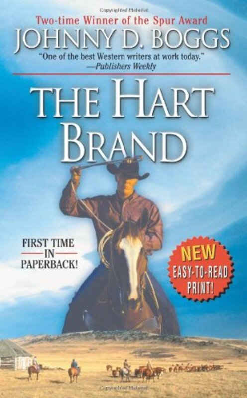 Book cover for "The Hart Brand" by Johnny Boggs