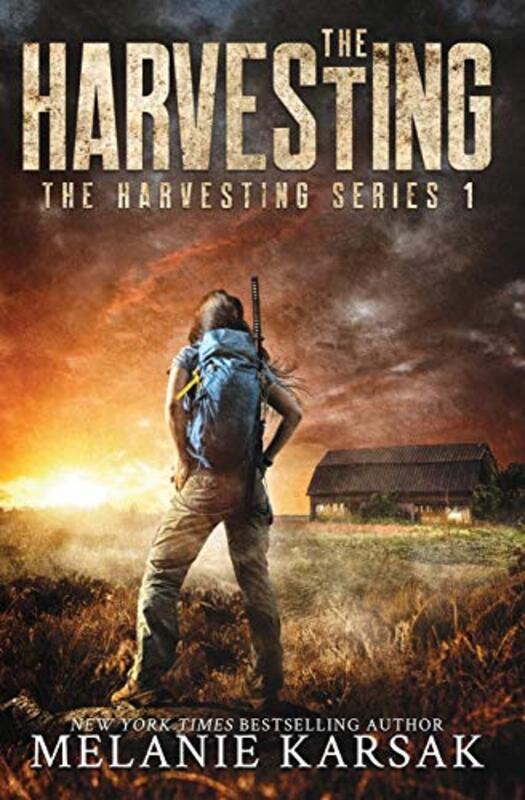 Book cover for "The Harvesting" by Melanie Karsak