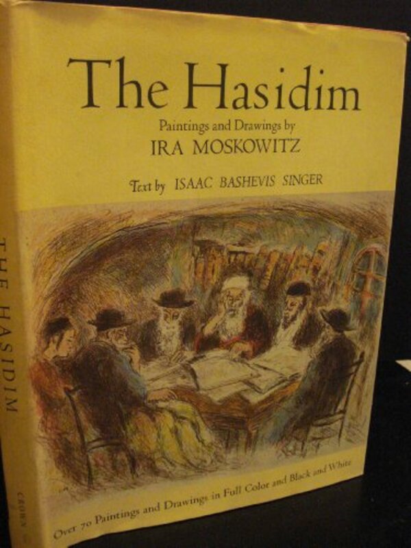 Book cover for "The Hasidim" by Isaac Bashevis Singer