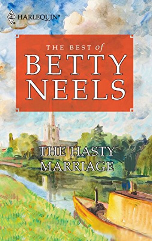 Book cover for "The Hasty Marriage" by Betty Neels